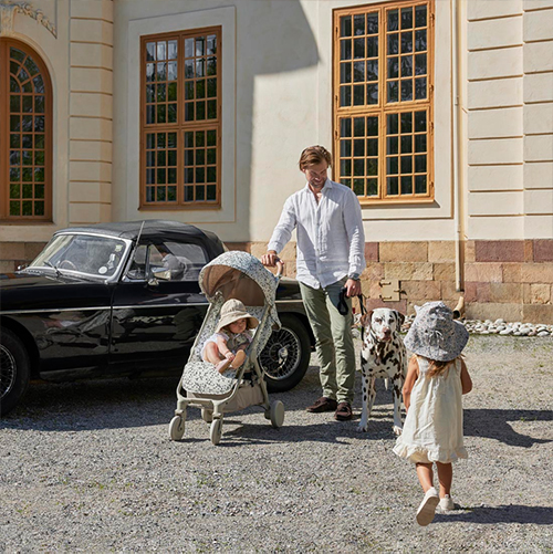 Coche silla ELODIE MONDO Dalmatian Dots